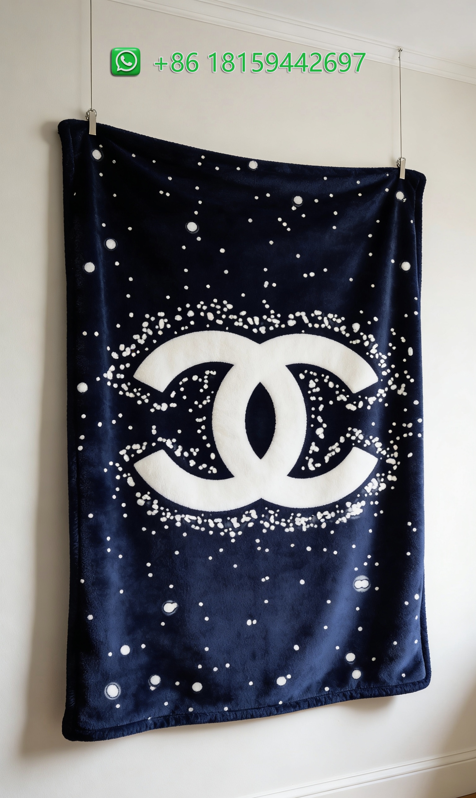 Chanel Throw Blankets